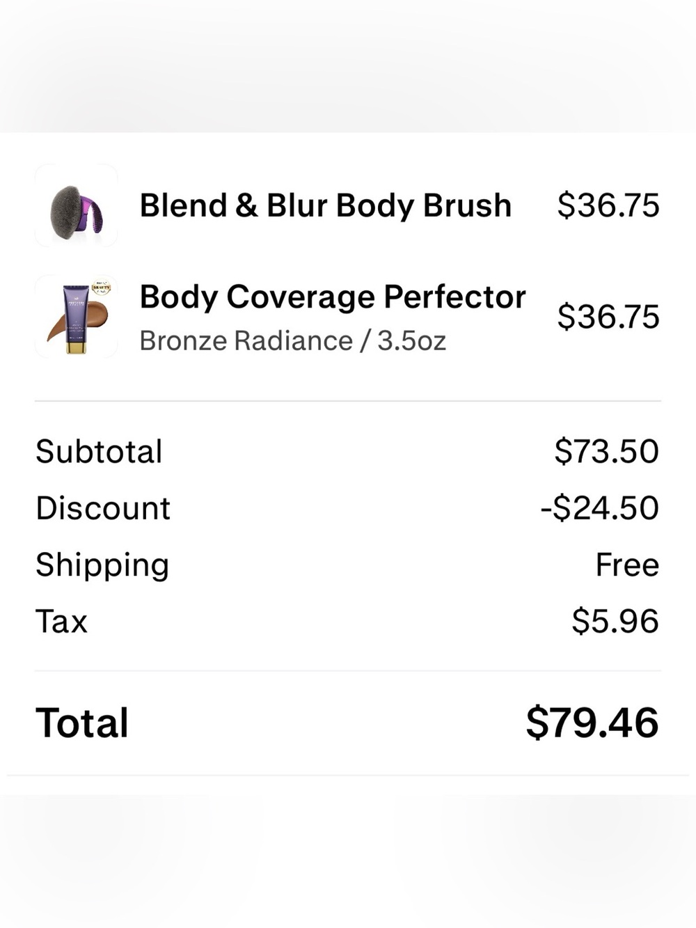WESTMORE BEAUTY Blend & Blur Body Brush
and Body Coverage Perfector - Picture 4 of 9